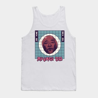 Miyagi Do Karate Kid Wax On Wax Off Tank Top